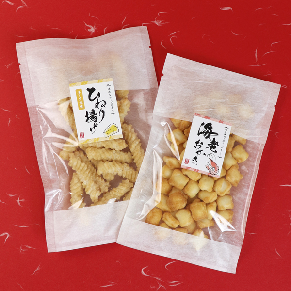 中抜和紙ヨコ(白) 三方袋
